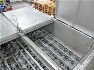 Dust filter 25000 m³/h compressed air-cleaned