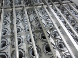 Dust filter 25000 m³/h compressed air-cleaned