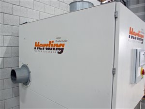 Herding DELTAComp self-cleaning dust filter - 2200 m³/h