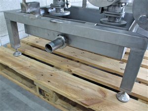 Filter set with 2x DN65 angled tube filters