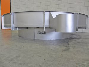 Base cylinder for Allgaier TSM 2600 - s/s