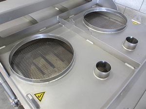 Scan-Vibro SR 1000 x 1000 control sieve