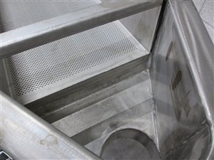 Vibrating screen - 2 decks - 3 fractions - with air flow