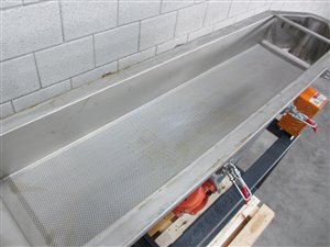 Vibrating screen - 2 decks - 3 fractions - with air flow