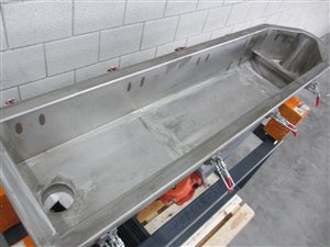 Vibrating screen - 2 decks - 3 fractions - with air flow