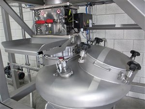 Optima CFL1 capsule-filling machine with powder-intake