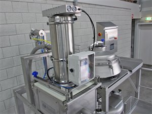 Optima CFL1 capsule-filling machine with powder-intake