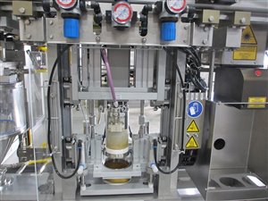 Optima CFL1 capsule-filling machine with powder-intake