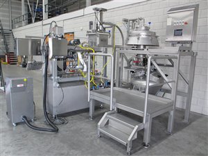 Optima CFL1 capsule-filling machine with powder-intake