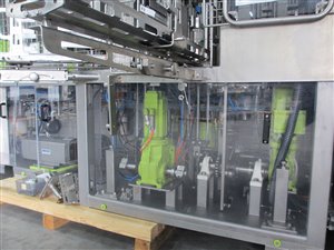 Filling line for cardboard packaging (milk cartons)