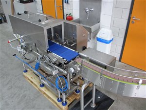 Filling line for cardboard packaging (milk cartons)