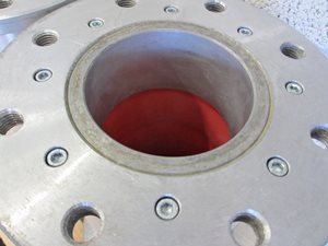 Pinch valve DN 100 - air operated