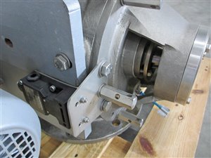 DMN AL 200 quick-dismountable rotary valve