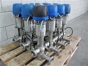 GEA Varivent valve cluster with jacketed housing