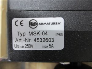 EBRO Armaturen DN 50 pneumatically actuated butterfly valve