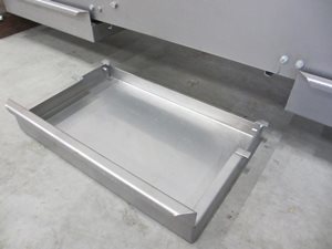 stainless steel belt conveyor 200 x 2450 (1830 net)
