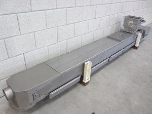 stainless steel belt conveyor 200 x 2700 (2070 net)