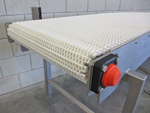 Belt conveyor curve – modular belt – 605 x 2500 mm