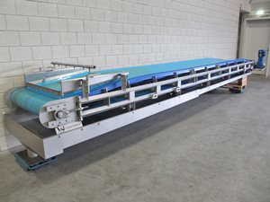 stainless steel belt conveyor 1000 x 6800 mm