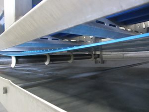 stainless steel belt conveyor 1000 x 6800 mm