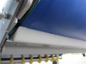 Belt conveyor s/s 800 x 8400 mm