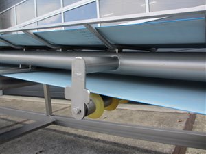Belt conveyor s/s 800 x 8400 mm