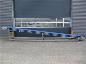 Belt conveyor s/s 800 x 8400 mm