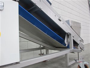 Mobile belt conveyor - discharge height 110 cm
