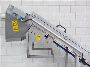 Mobile belt conveyor - discharge height 196-230 cm