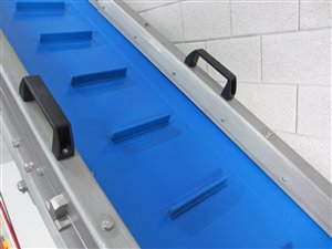 Mobile belt conveyor - discharge height 196-230 cm