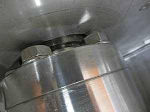 Insulated screw conveyor 1400 x 400 - Atex