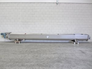 Screw mixer (ribbon screw with attachments) 385 x 6000 mm