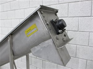 Mobile screw elevator 180 x 2550 mm
