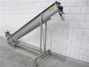 Mobile screw elevator 180 x 2550 mm