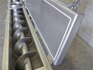 Screw conveyor - insulated - 8x nozzle preparation