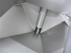 Van Beek KR 100 mobile elevator screw with hopper