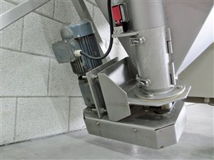 Van Beek KR 100 mobile elevator screw with hopper