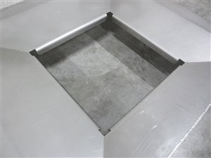 AZO big bag discharge station support table