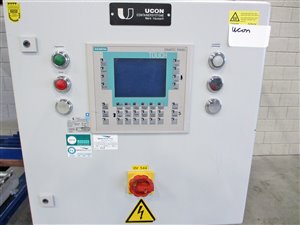 Ucon BPK 2 IBC dosing station for filling Bag-in-Box packaging