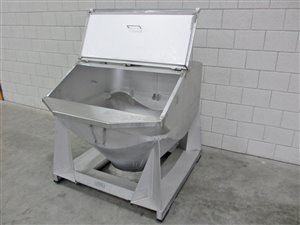 Bag dump station Anag - moveable with a forklift