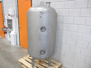 500 litre stainless steel jacketed tank - AISI 316