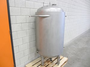 500 litre stainless steel jacketed tank - AISI 316