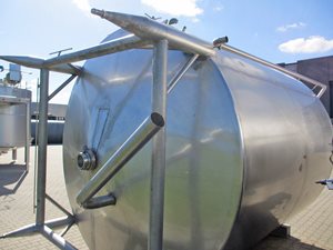 Mixing tank 18000 litre - 3x Z-shape stirrer