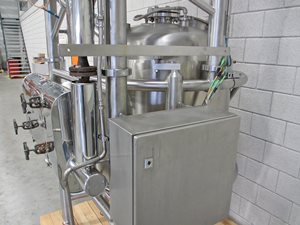 400 + 500 litre jacketed tank – weighing