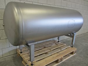 500 litre stainless steel pressure tank - 3 bar