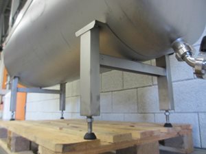 500 litre stainless steel pressure tank - 3 bar