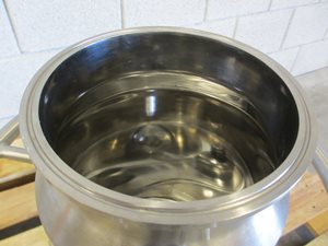 5 Litre stainless steel tank -1/3 bar