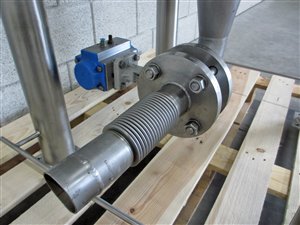 150-litre stainless steel tank with jetstream mixer