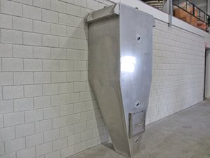stainless steel hopper - 1500 litre