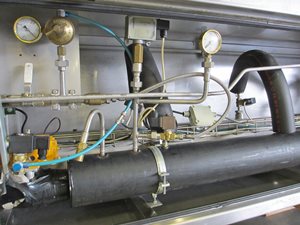 Spirox inline powder cooler